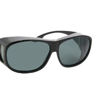Small Cover(OverRx)polarized smoke lens Sunglasses